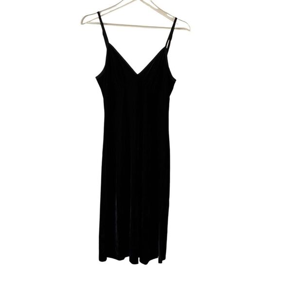 B.O.G. Collective GIRL CRUSH BLACK VELVET MIDI DRESS| Small NWT‎ - Picture 4 of 14